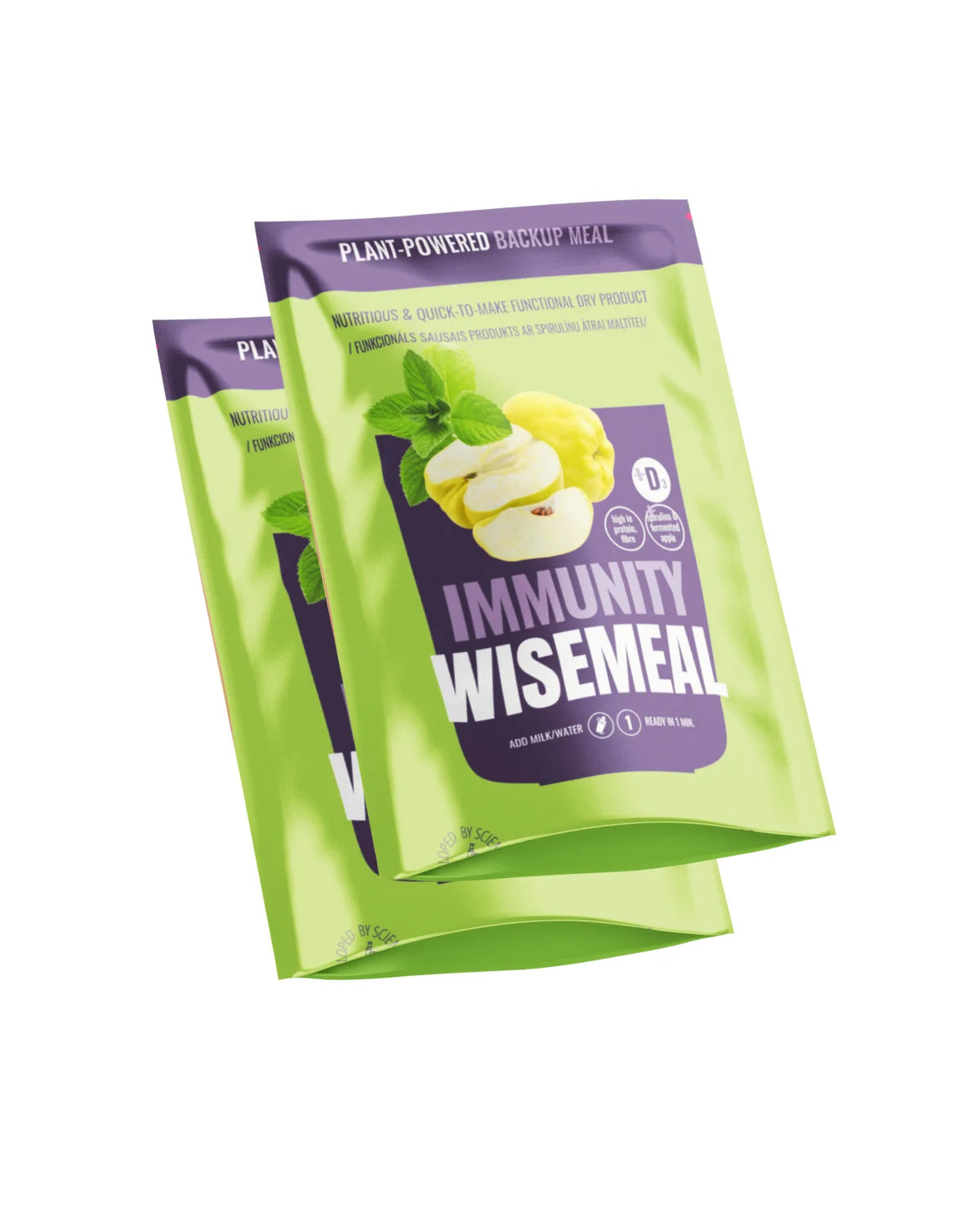 "Immunity" WISEMEAL with spirulina for protein rich smothy