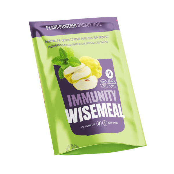 "Immunity" WISEMEAL with spirulina for protein rich smothy