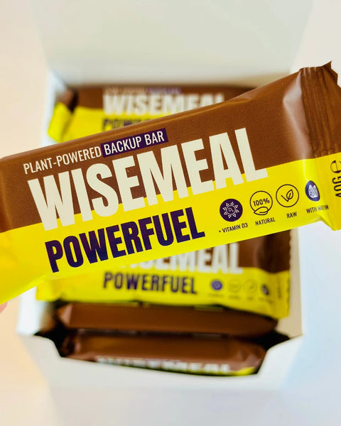 WISEMEAL "Sweet Success" ābolu enerģijas batoniņš ar marcipānu, vitamīnu D3