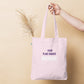 Organic tote bag "Mission: WISEMEAL"