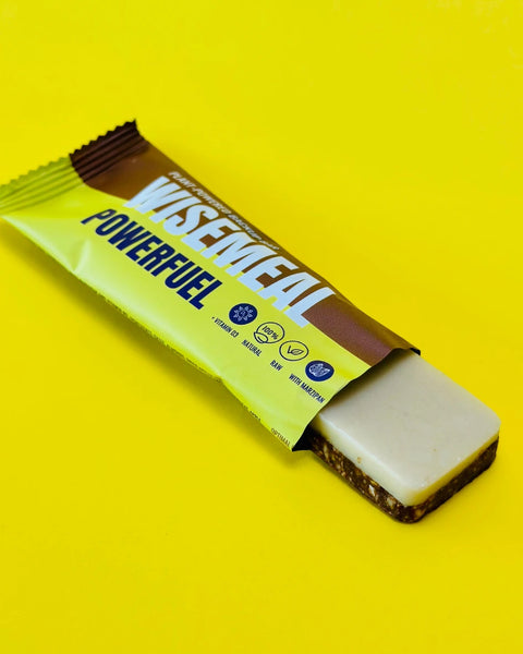 Natural energy bar taste pack with 24 bars by WISEMEAL