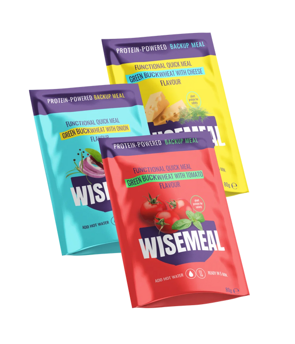 Best of quick WISEMEAL with tomato, onion and cheese flavour