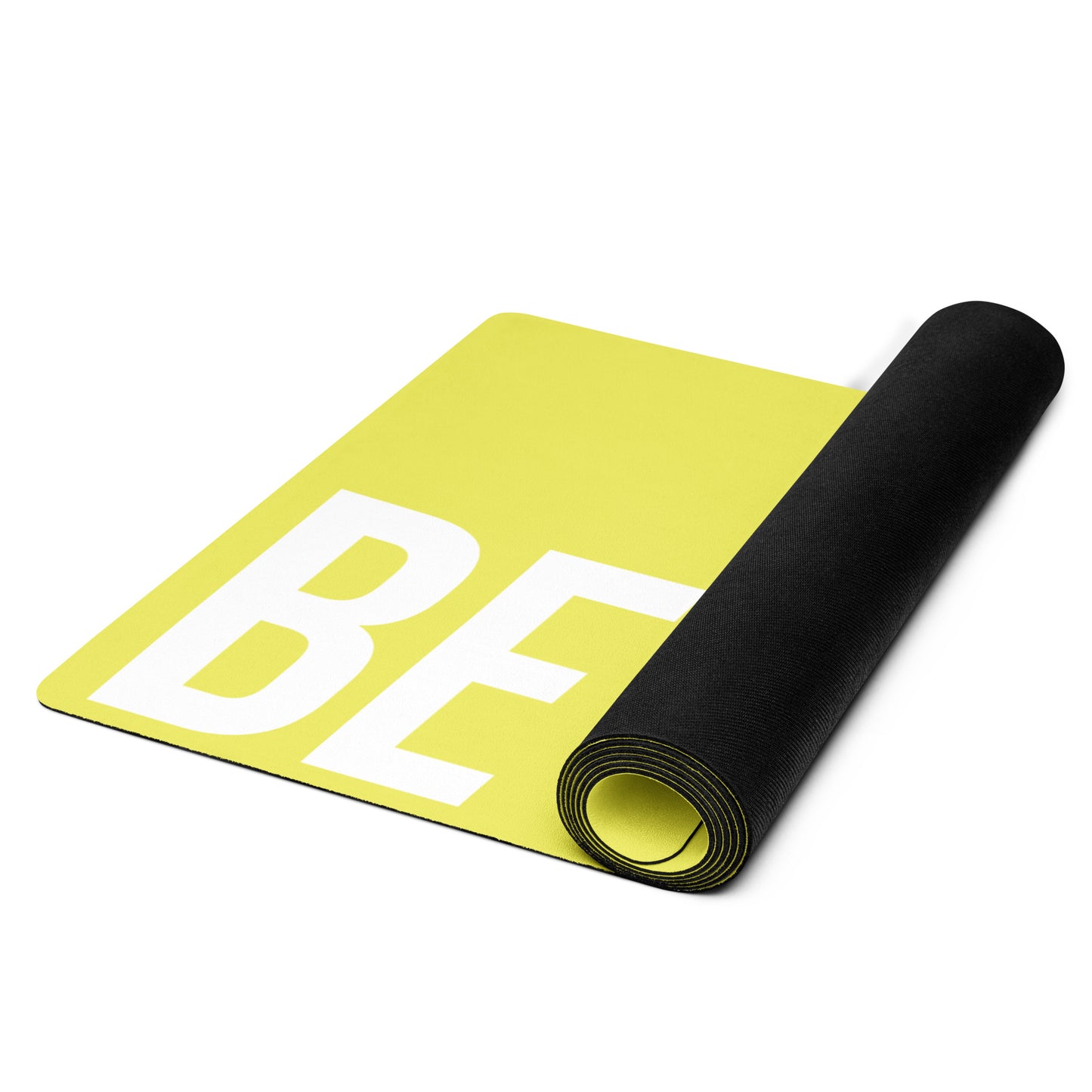 Yoga mat "BE WISE"