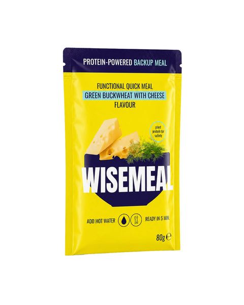 "Cheesy Delight" quick meal rich in plant protein