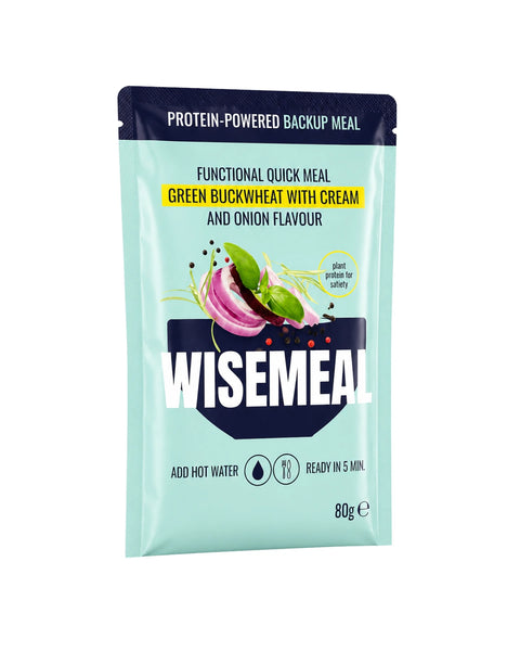 Quick protein backup meal with cream and onion flavour