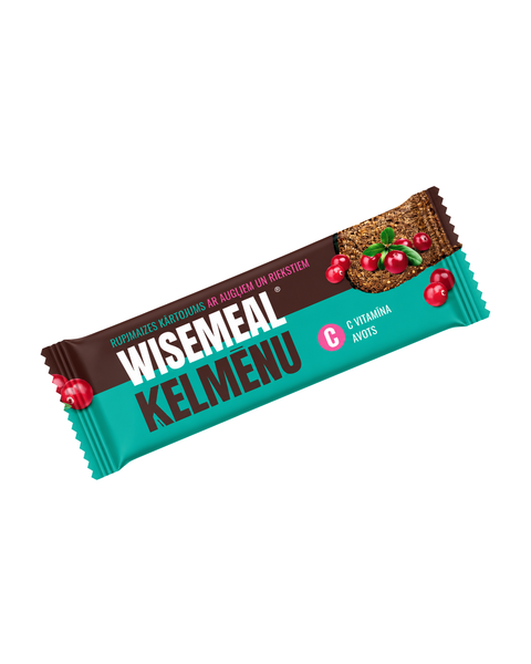 The most Latvian energy bar: ĶELMĒNI & WISEMEAL