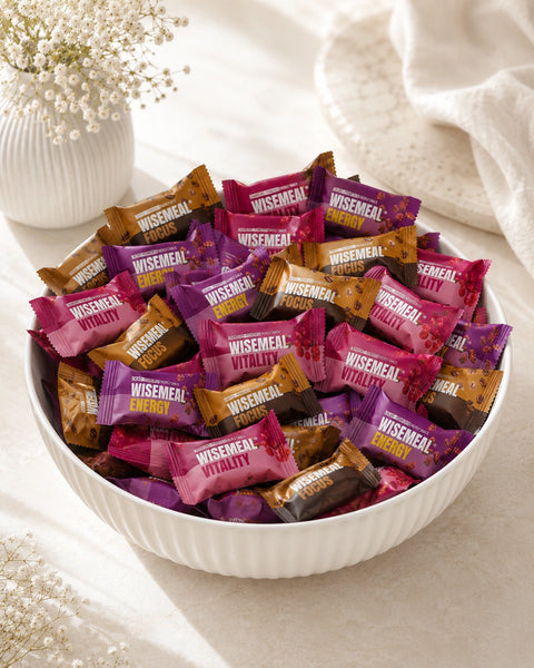 NEW: WISEMEAL Desert snack Energy with Cacao & Vitamin D