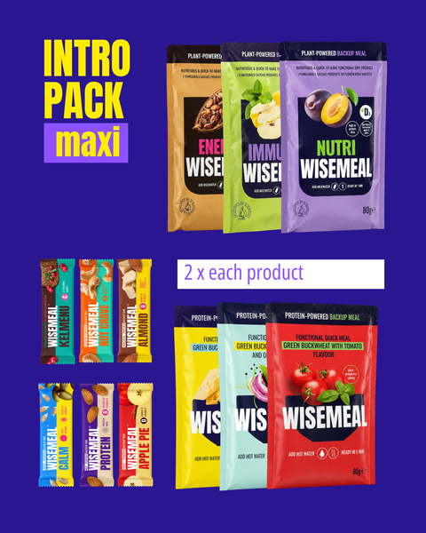 Maxi Intro taste pack of 24 WISEMEAL products