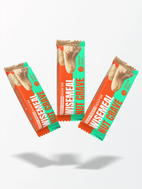 WISEMEAL cashew-powered bar