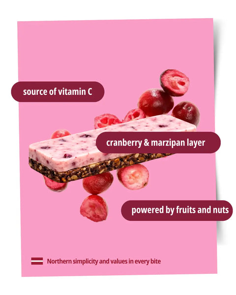 NEW: WISEMEAL Desert Bar – Cranberry & Vitamin C