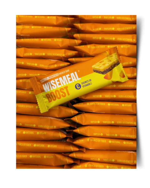 NEW: WISEMEAL Desert Bar with Apricot & vitamin C