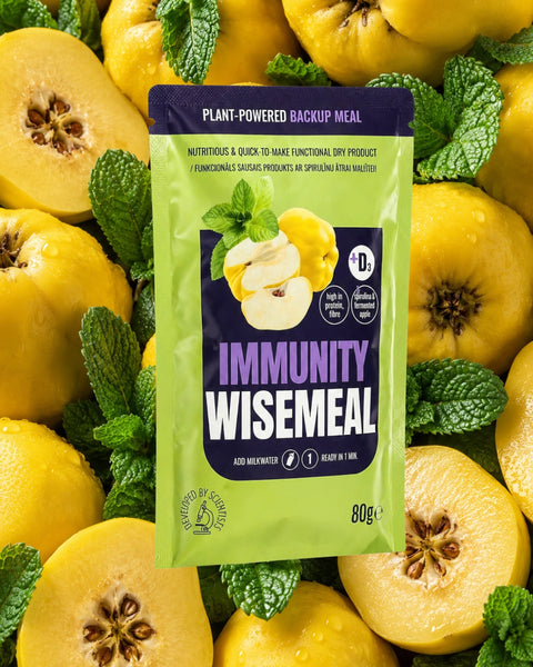 Nutritional immunity boost with Spirulina - compleate meal powder