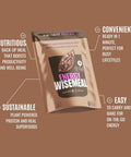 "Energy" WISEMEAL with cacao for protein rich smoothie - WISEMEAL