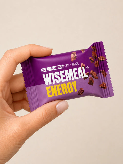 NEW: WISEMEAL Desert snack Energy with Cacao & Vitamin D