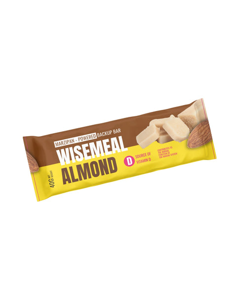 WISEMEAL backup bar with marzipan and vitamin D3