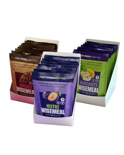 Monthly WISEMEAL backup meals for energy, immunity and nutrition boost - WISEMEAL