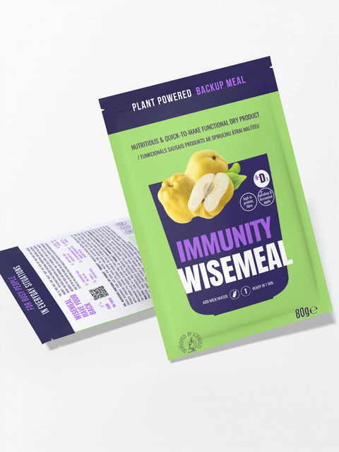 Nutritional immunity boost with Spirulina - compleate meal powder