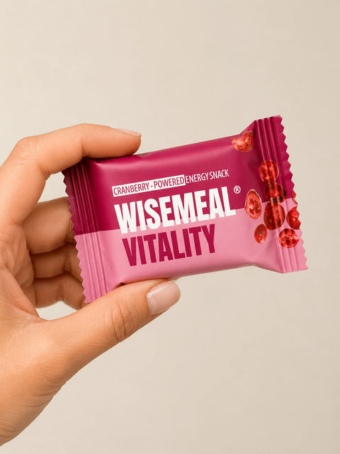 NEW: WISEMEAL Desert Snack – Cranberry & Vitamin C