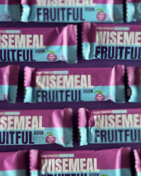 WISEMEAL "fruitful vision" backup energy bar with passion fruit - WISEMEAL