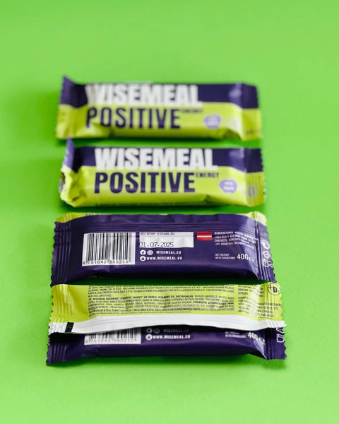 WISEMEAL "positive energy" backup bar with apple - WISEMEAL