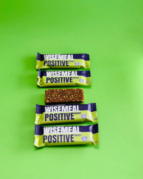 WISEMEAL "positive energy" backup bar with apple - WISEMEAL