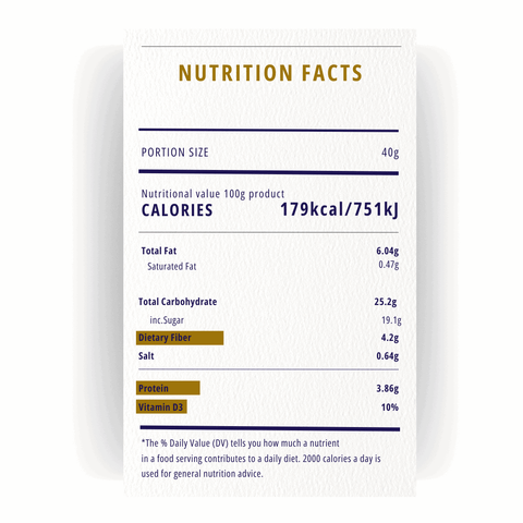 WISEMEAL "sweet sucsess" backup nutritional bar with marzipan - WISEMEAL