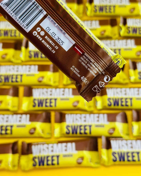 WISEMEAL "sweet sucsess" backup nutritional bar with marzipan - WISEMEAL