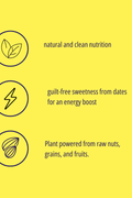 WISEMEAL "sweet sucsess" backup nutritional bar with marzipan - WISEMEAL