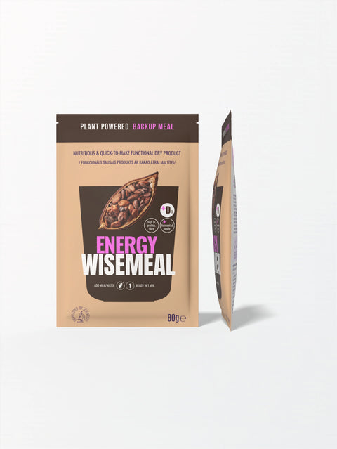 High protein backup meal - "Energy" WISEMEAL with cacao