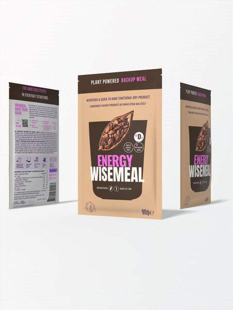 High protein backup meal - "Energy" WISEMEAL with cacao