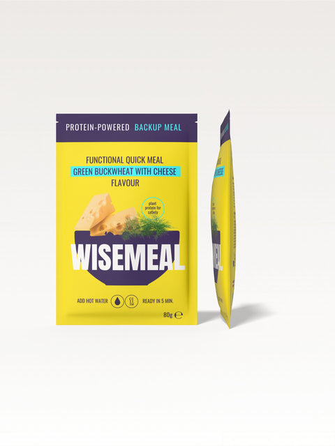 "Cheesy Delight" quick meal rich in plant protein