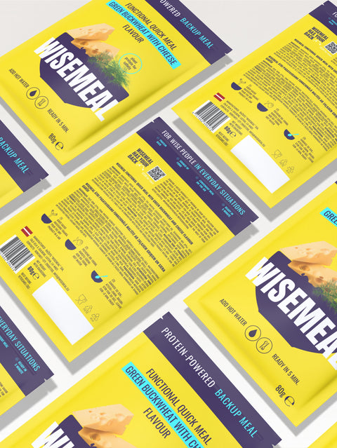 "Cheesy Delight" quick meal rich in plant protein