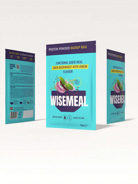 Quick protein backup meal with cream and onion flavour