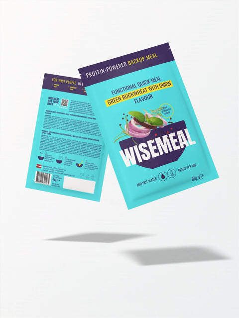 Quick protein backup meal with cream and onion flavour