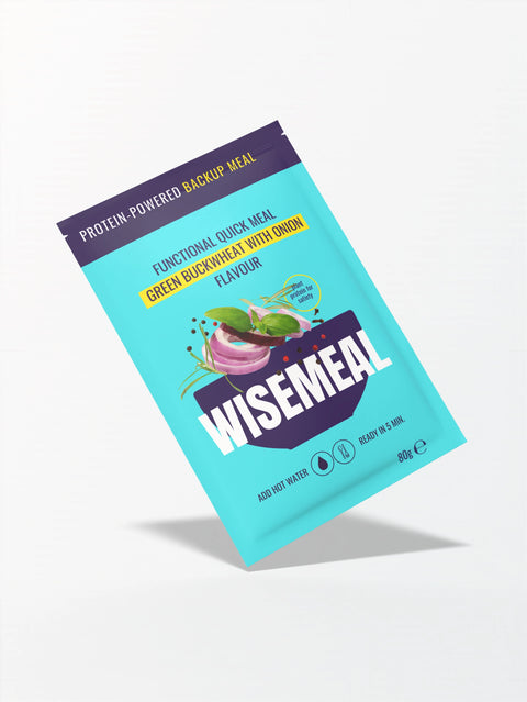 Quick protein backup meal with cream and onion flavour