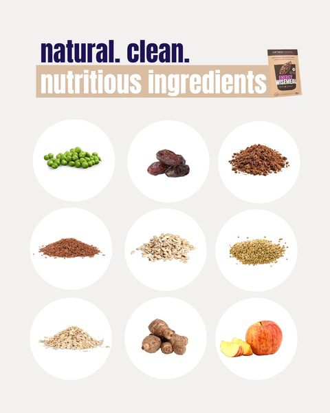 High protein backup meal - "Energy" WISEMEAL with cacao