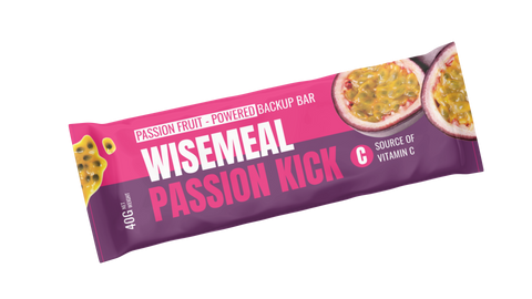 Backup energy bar with passion fruit and vitamin D3